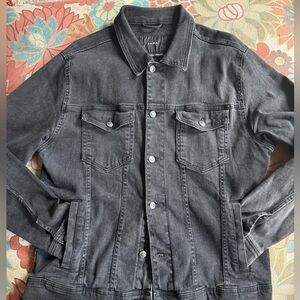 Zara Black Denim Jacket